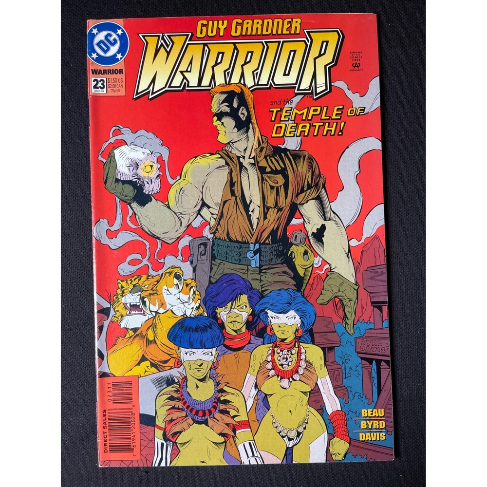 Guy Gardner Warrior 23 DC Comics September 1994 The Temple of Death